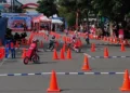 Kegiatan Maimbau Wisata RunBike yang berlangsung di Bukittinggi, Sabtu 4 Juli 2026
