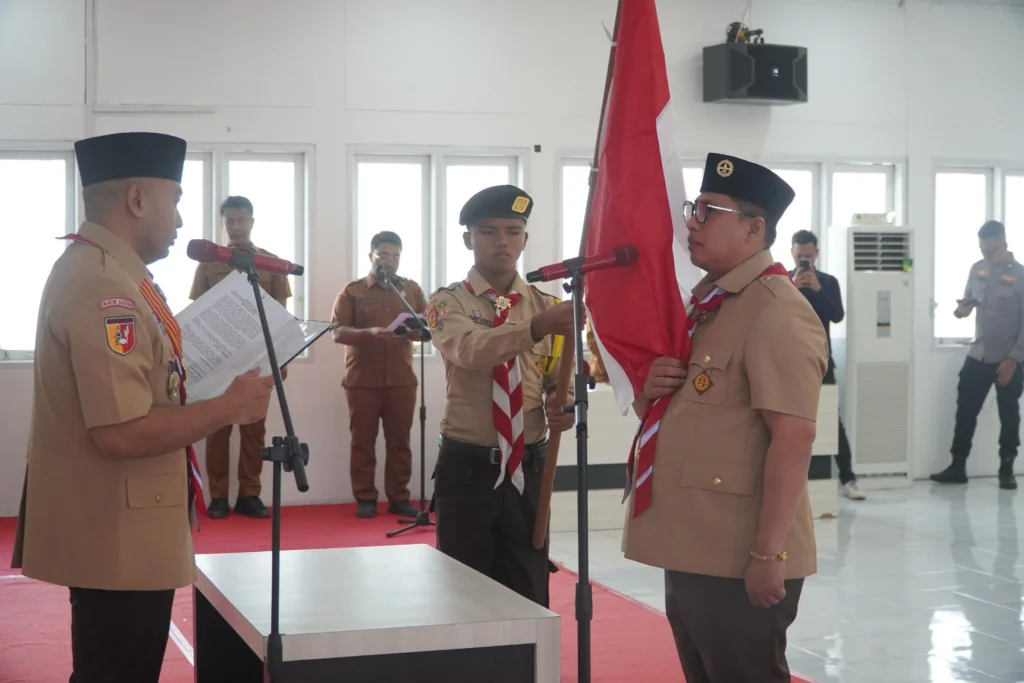 Wako Hendri Arnis Pimpin Mabicab Pramuka Padang Panjang, 32 Peserta Dilepas ke Jamnas