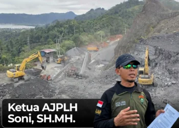 Ketua AJPLH, Soni soroti izin Tambang di Perbatasan Pessel (ist)