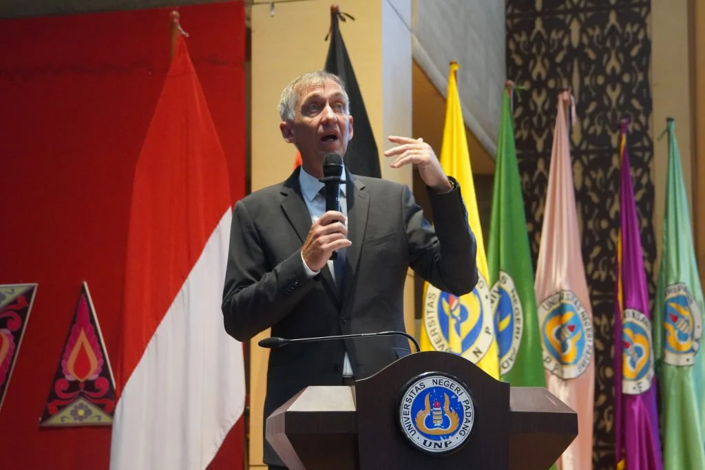 UNP Perkuat Kerja Sama Internasional dengan Jerman, Luncurkan Germany Corner