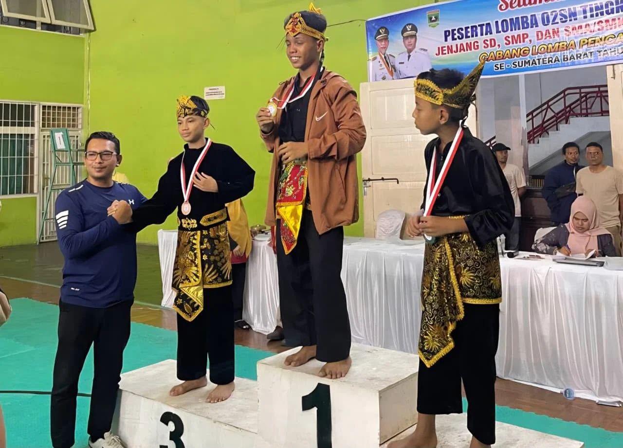Dua Siswa SMPN 25 Padang Wakili Sumbar di O2SN Nasional, Siap Harumkan Nama Kota Padang