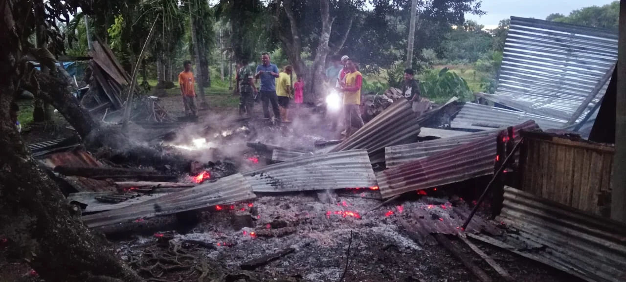 Suami Tewas Terjebak Kebakaran Pondok di Ladang, Istri Alami Luka Bakar Serius di Pessel