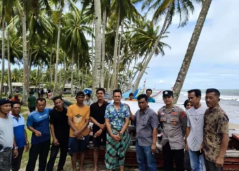 Korban saat berhasil dievakuasi warga, Kamis (6/8/2026)
