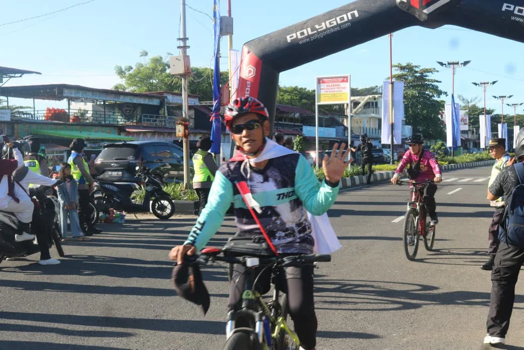 Peserta dari Luar Sumbar Ikut Ramaikan Gowes Siti Nurbaya untuk Meriahkan HJK Padang ke-357