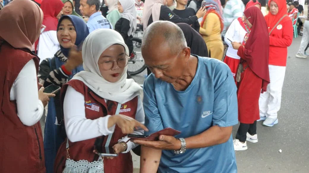 Dinsos Padang Sosialisasikan Portal Perlinsos di CFD, Pendaftaran Ditutup 31 Agustus
