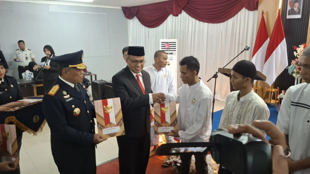 3.744 Warga Binaan di Sumbar Terima Remisi HUT RI ke-81