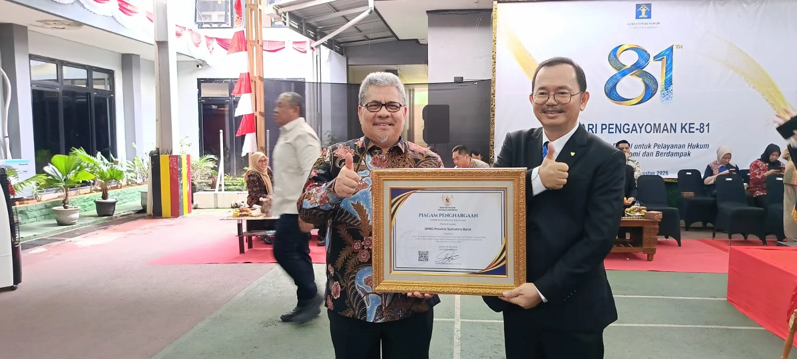DPRD Sumbar Ukir Prestasi Nasional, Raih Peringkat IV JDIH 2026