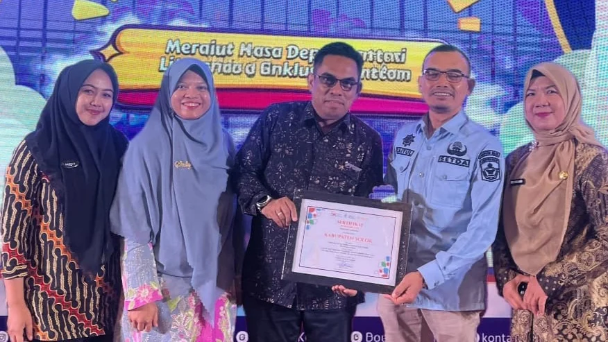 Sang Juara Hartarkan Kabupaten Solok Masuk 3 TPAKD Terbaik Sumbar