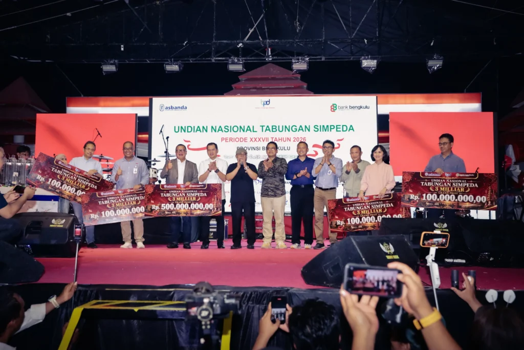 Undian Nasional Tabungan Simpeda 2026 di Bengkulu Sukses Digelar, Ini Pemenangnya