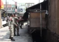 Satpol PP Padang Tertibkan Bangunan Liar di Atas Drainase Jalan HOS Cokroaminoto, Sabtu (22/8/2026)