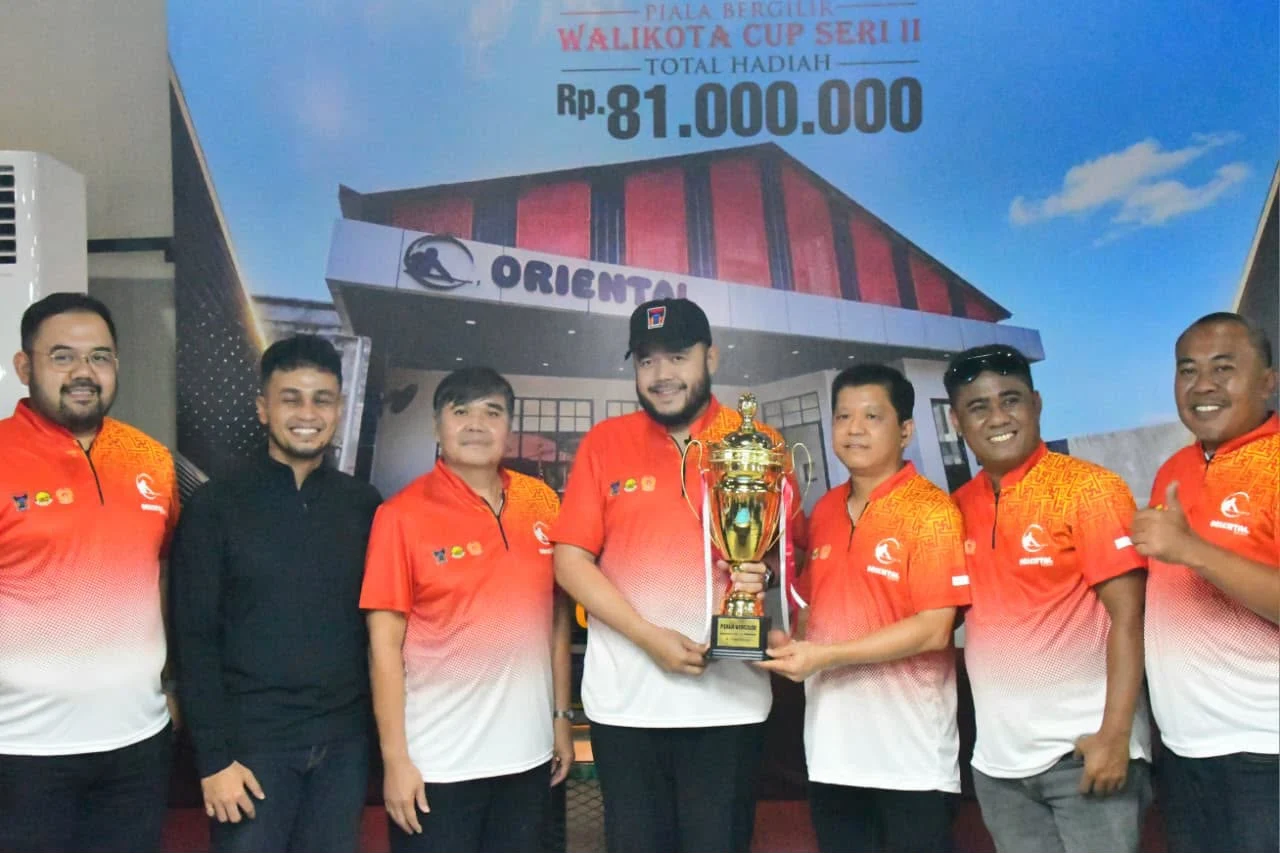Turnamen 128 Pool Oriental Billiards Wali Kota Cup Seri II Bergulir, Ruang Positif Salurkan Bakat Generasi Muda