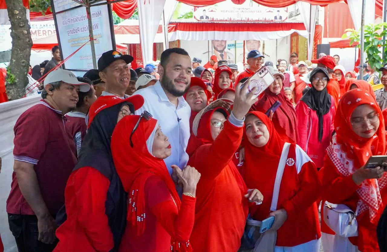 Jalan Santai dan Marandang Bikin Kubu Dalam Parak Karakah Bergeliat, Wako Padang Sampaikan Pesan Ini
