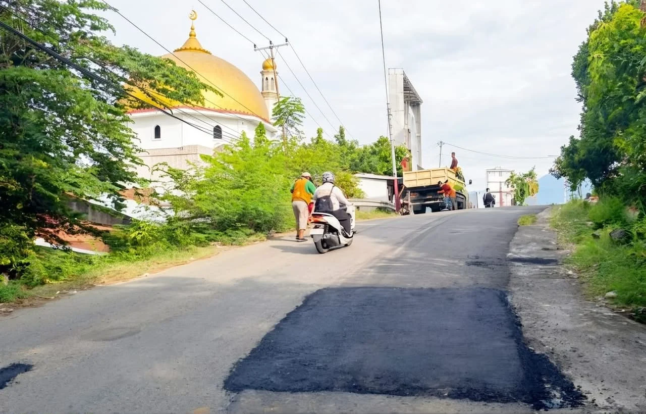 PUPR Padang Perkuat Pemeliharaan Jalan, Sejumlah Titik Rusak Dipatching