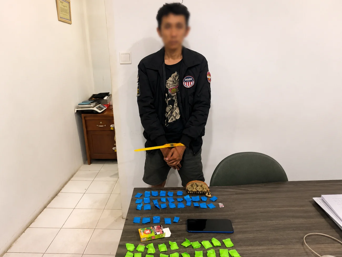 Usai Tiga Kali Dipenjara, Seorang Residivis Kembali Ditangkap di Bukittinggi Karena Narkoba
