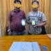 Kedua tersangka saat diamankan Polres Pessel