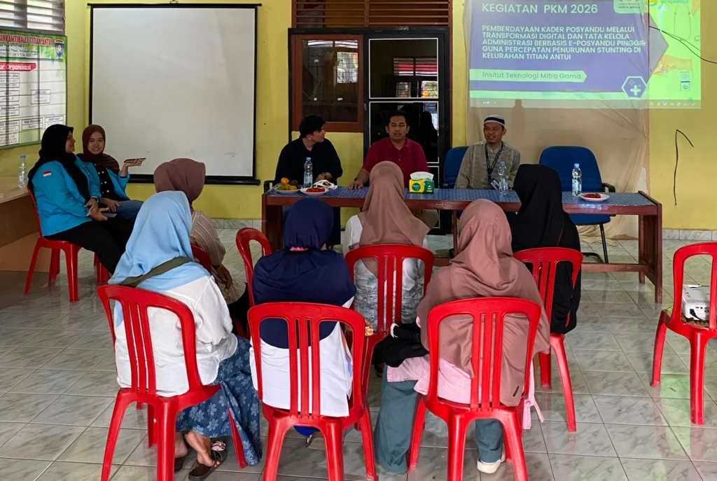 Didanai Kemdiktisaintek 2026, Kolaborasi PKM ITMG dan Unilak Jadikan Posyandu Melati Percontohan “E-Posyandu” Cerdas
