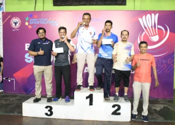 Silika Juara Bulu Tangkis SPORTALYMPIC 2026, Taklukkan Pasir Besi Lewat Final Penuh Drama.