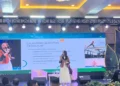 DR. Reisa Broto Asmoro dalam talkshow bertajuk Inspiring Healthy Living pada hari ketiga kegiatan SCF 2026, Minggu (30/8/2026) pagi.