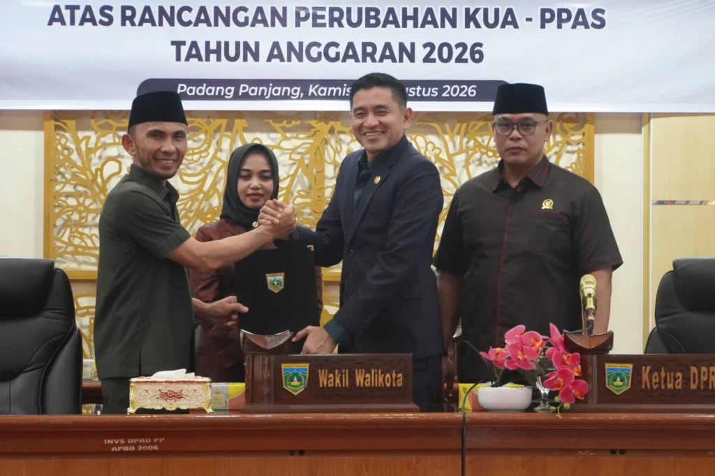 Pemko Padang Panjang Fokuskan Perubahan APBD 2026 pada Penguatan Ekonomi dan Lapangan Kerja