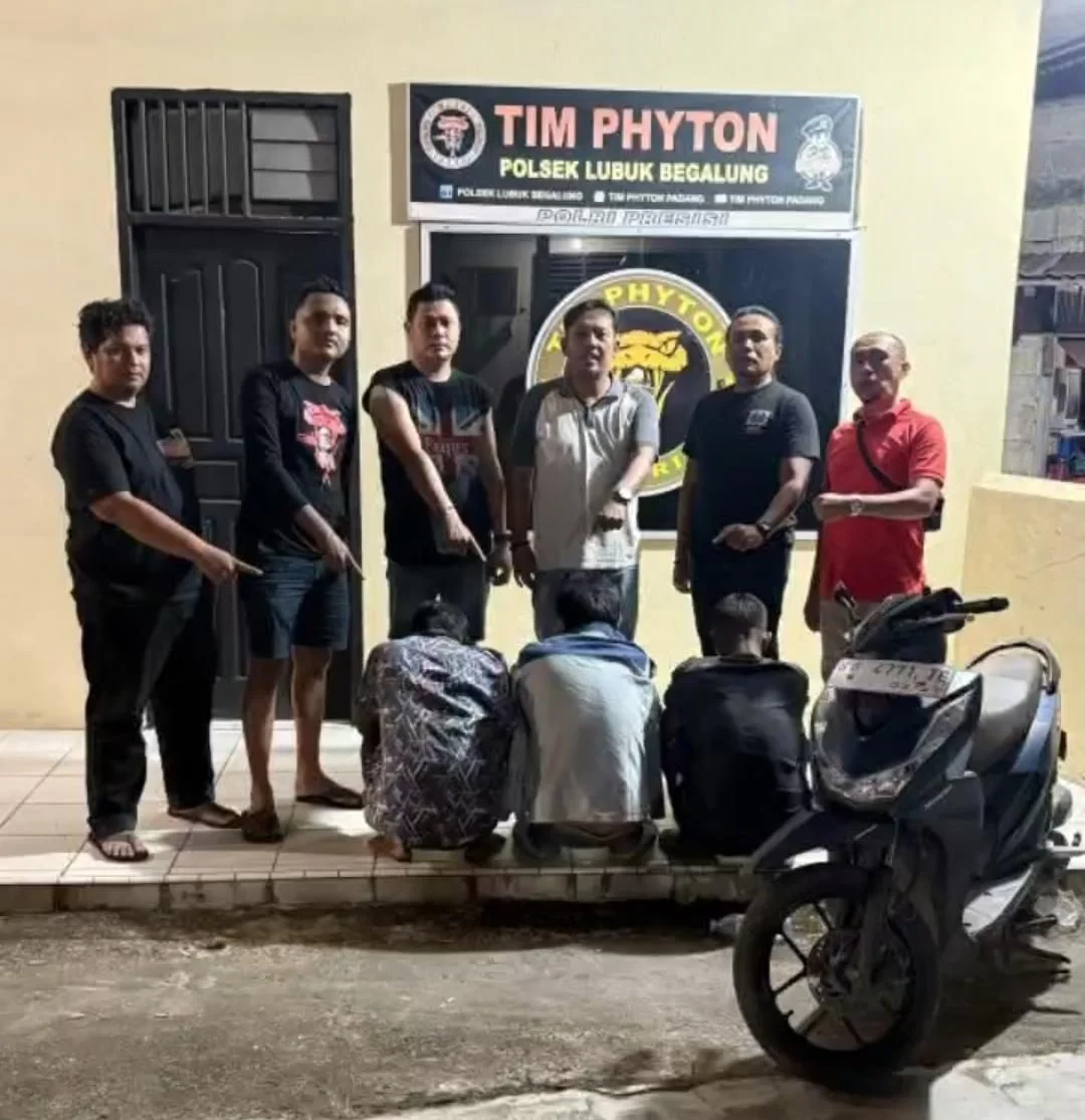 Tiga Terduga Pelaku Curat Warung di Lubeg Ditangkap Polisi, Kerugian Capai Jutaan Rupiah