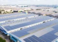 PLTS atap di pabrik industri pulp & paper/https://sunenergy.id/tjiwi-kimia-id