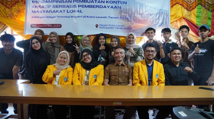 Universitas Negeri Padang Dampingi Karang Taruna Koto Laweh Produksi Konten Kreatif untuk Promosi Pariwisata Nagari
