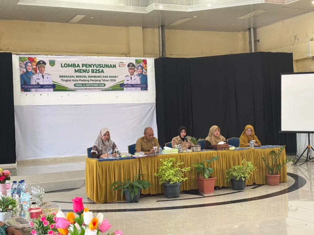 Menilik Lomba Penyusunan Menu B2SA Tingkat Kota Padang Panjang