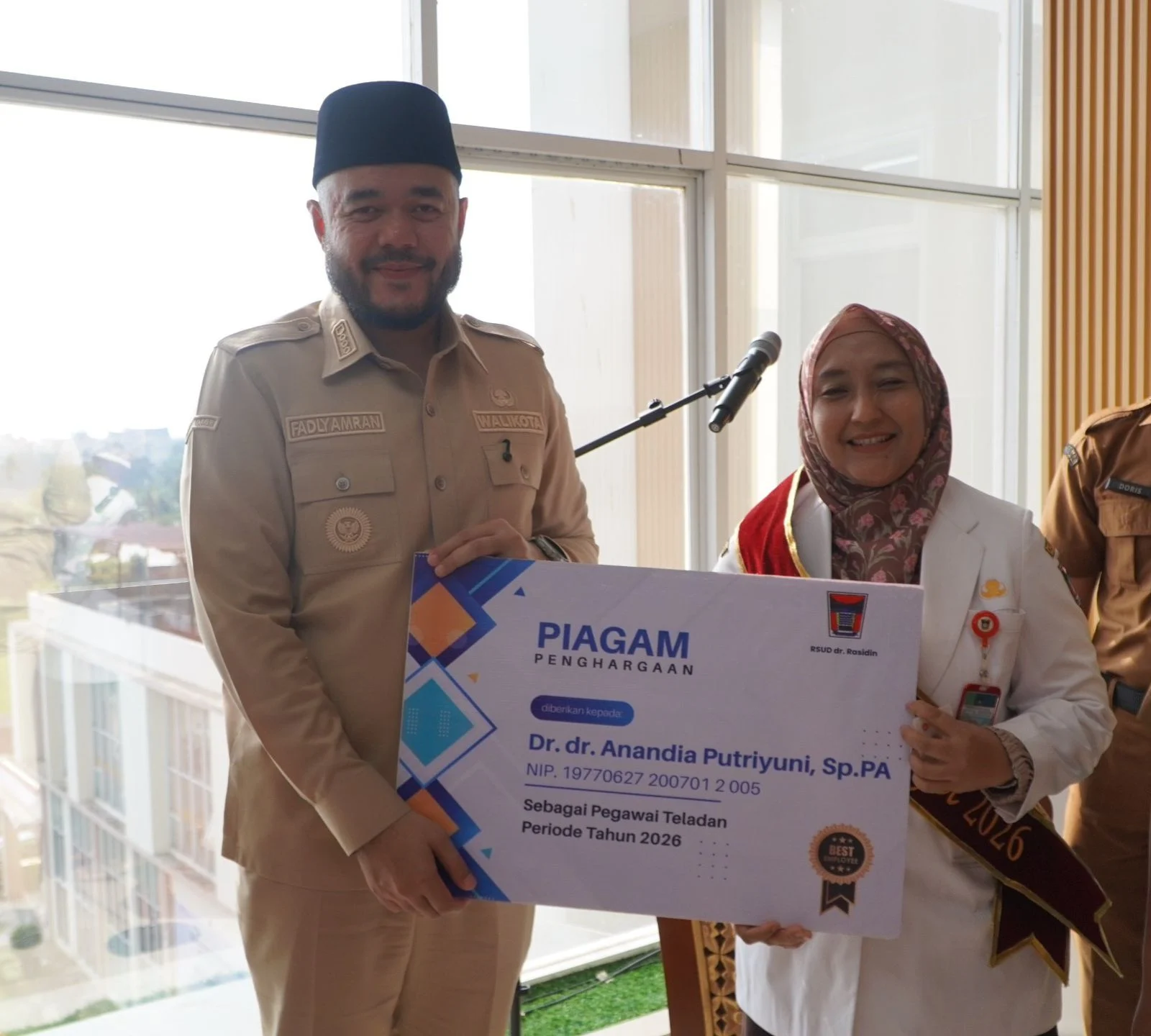 HUT ke-26 RSUD dr. Rasidin, Fadly Amran Tekankan Peningkatan Fasilitas dan Kepercayaan Masyarakat