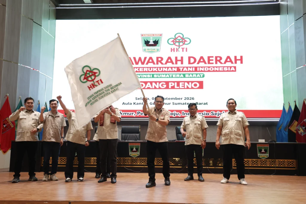 Evi Yandri Rajo Budiman Resmi Pimpin DPD HKTI Sumbar Periode 2026–2031