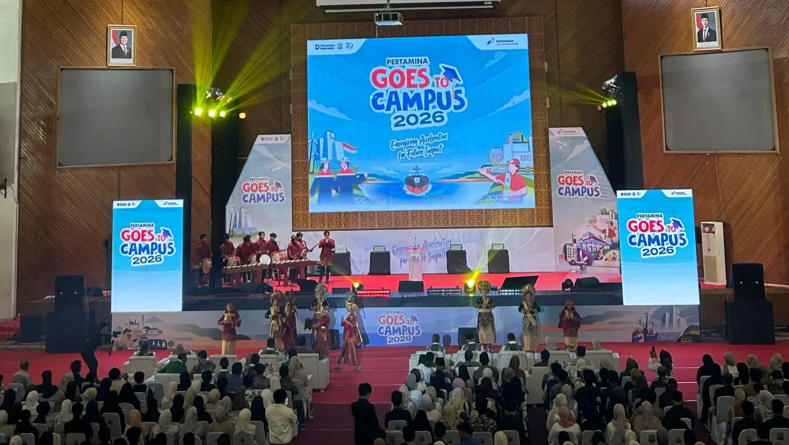 Pertamina Goes to Campus 2026 Digelar di Unand, Pemko Padang Ajak Mahasiswa Cari Solusi Pengembangan Energi