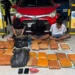 Tersangka dan barang bukti berhasil diamankan BNNP Sumbar