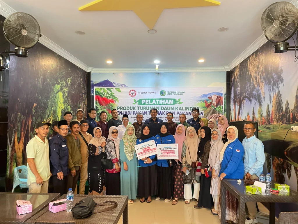 Petani Aur Malintang Belajar Olah Kaliandra Jadi Pakan, Didukung Mesin Pencacah dan Pembuat Pelet