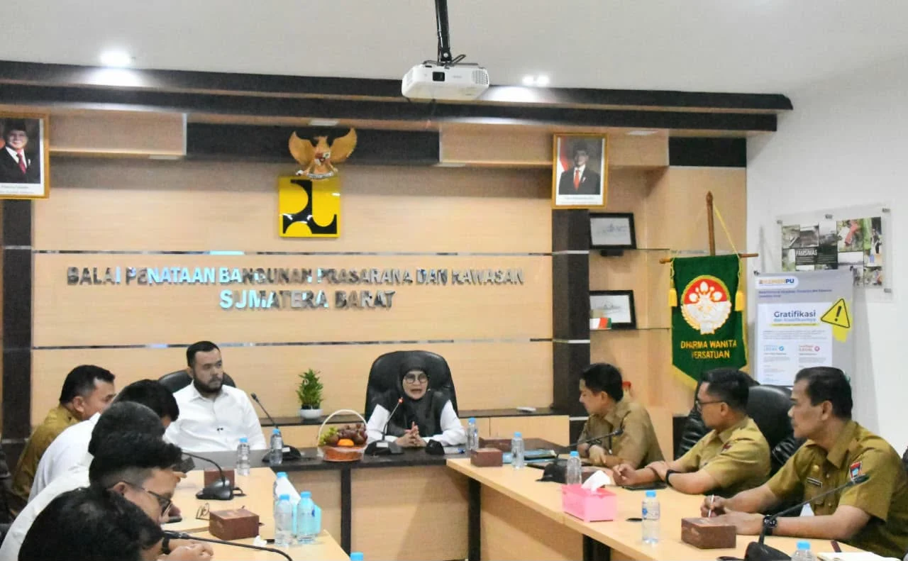Audiensi dengan Kepala BPBPK Sumbar, Fadly Amran Bahas Percepatan Air Bersih dan Infrastruktur Padang