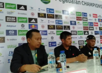 Konpersnsi Pers Semen Padang jelang lawan PSIS Semarang, Sabtu (19/9/2026)