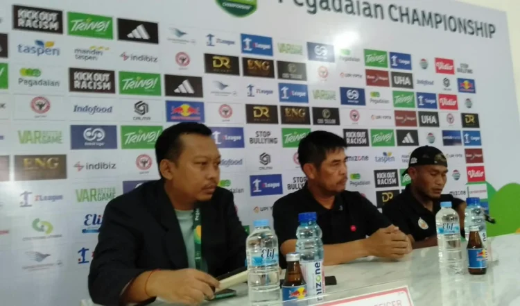 Konpersnsi Pers Semen Padang jelang lawan PSIS Semarang, Sabtu (19/9/2026)