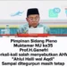 Screenshot video Ketua PWNU Sumbar Ganefri saat memimpin sidang pleno Muktamar NU ke 35 di di Pondok Pesantren Bahrul Ulum Tambakberas, Kabupaten Jombang, Jawa Timur, Senin (31/8/2026).