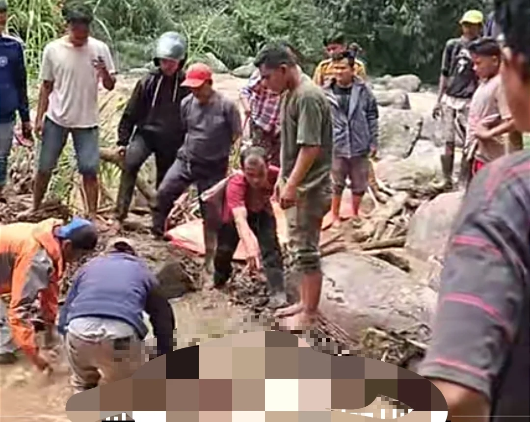 Satu Korban Galodo Gunung Talang Solok Ditemukan Tak Bernyawa