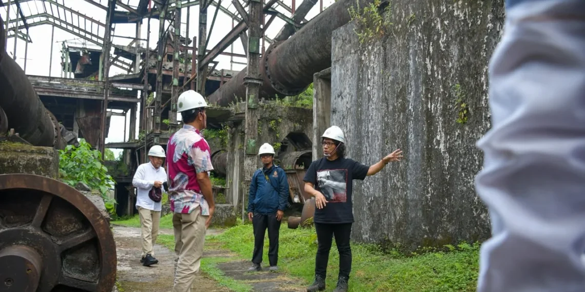 Pabrik Indarung I Bakal Disulap Jadi Ruang Publik, Ada Amfiteater di Bekas Kolam Pabrik!