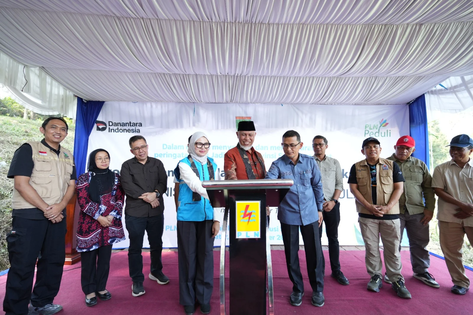 PLN UID Sumbar Resmikan Pompanisasi Tenaga Surya, Alirkan Harapan Baru Petani Tanjuang Barulak