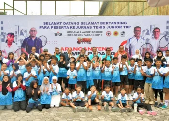 Kejurnas Tenis Junior TDP Diikuti 300 Atlet dari 60 Kabupaten/Kota, SIG Dorong Lahirnya Bibit Atlet Nasional