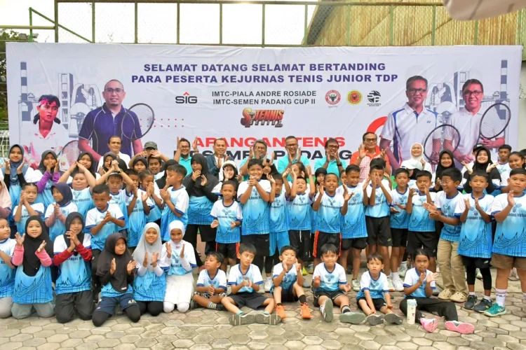 Kejurnas Tenis Junior TDP Diikuti 300 Atlet dari 60 Kabupaten/Kota, SIG Dorong Lahirnya Bibit Atlet Nasional