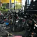 Sejumlah kendaraan yang diamankan Polresta Padang, Minggu (20/9/2026), dini hari.