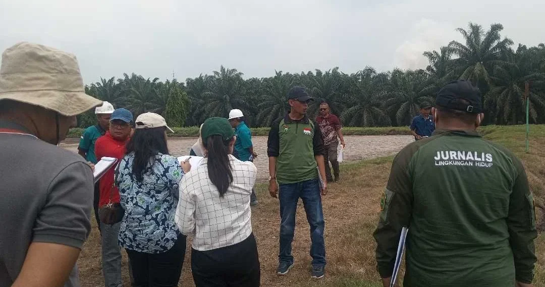 Sidang Lapangan gugatan AJPLH terhadap PT Incasi Raya Sodetan, Jumat (19/9/2026).
