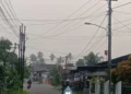 Kabut Asap di Kota Padang (dok. BPBD Padang)