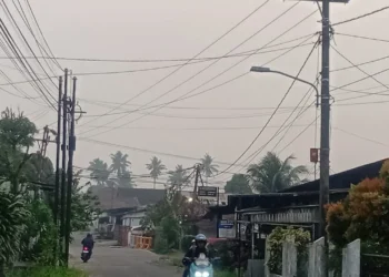 Kabut Asap di Kota Padang (dok. BPBD Padang)