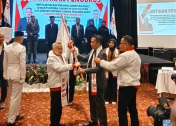Rodi Candra Resmi Nakhodai DPC SPI Pesisir Selatan, Dilantik Ketum DPP di Padang, Sabtu (4/10/2026)