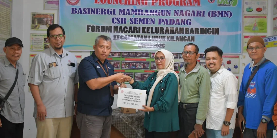 Pembangunan Turap Irigasi 65 Meter Dukung Sektor Pertanian dan Perikanan Warga Baringin
