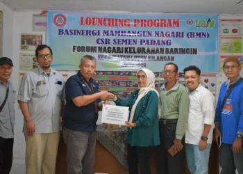 Pembangunan Turap Irigasi 65 Meter Dukung Sektor Pertanian dan Perikanan Warga Baringin