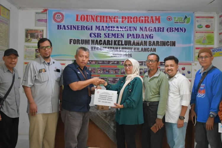Pembangunan Turap Irigasi 65 Meter Dukung Sektor Pertanian dan Perikanan Warga Baringin