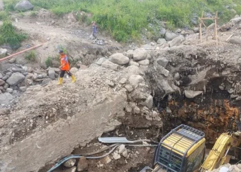 Polri membangun 14 jembatan perintis dan 4 jembatan bailey di Sumbar (Satgas PRR- Kemendagri)